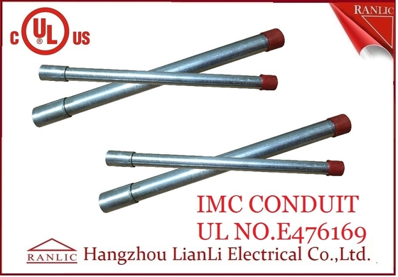 China El tubo intermedio rígido el 1/2 del conducto del conducto IMC del metal de la inmersión caliente” a 4&quot; UL enumeró proveedor