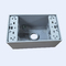 El aluminio a presión Pvc de la caja del conducto de la prenda impermeable de la fundición cubrió a Grey Color 5 7 agujeros proveedor
