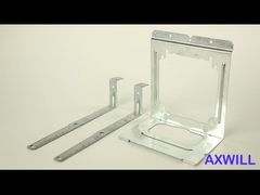 Resumiéndose la ayuda del soporte de la caja del montaje 16 pulgadas 24 aceros de la pulgada pre galvanizaron el sistema prefabricado