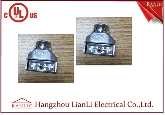 China Colocaciones flexibles de acero galvanizadas del conducto, conector de Grey Zinc Die Casting Duplex proveedor