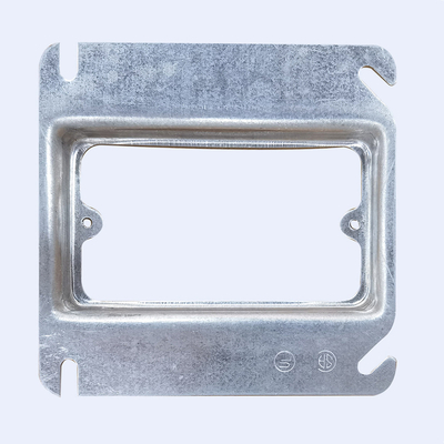 China Cuadrado galvanizado de la fabricación 4x4 de la caja de conexiones del conducto pre con los tornillos proveedor