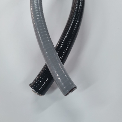 China La UL enumeró gris flexible del negro del conducto del metal hermético 0.013inch 100 pies por el rollo proveedor