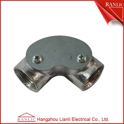 China Colocaciones de aluminio/pre del conducto de la caja terminal del conducto del codo de la inspección - final galvanizado proveedor