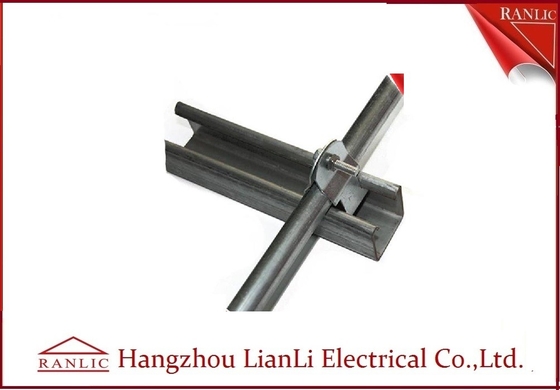 China Colocaciones de acero galvanizadas 41*41 41*21, grueso del canal del puntal el C de la inmersión caliente de 1.5m m a de 2.5m m proveedor