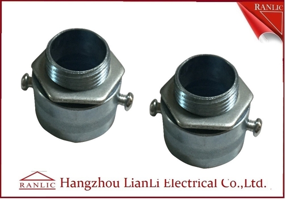 China Cubra con cinc el adaptador flexible galvanizado electro del conducto para el tubo del conducto del SOLDADO ENROLLADO EN EL EJÉRCITO, hilo masculino proveedor