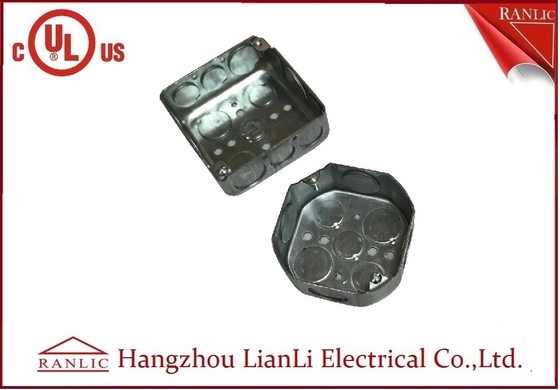 China Cuadrado y grueso de acero Octangular de la caja de conexiones 1.6m m del metal de la caja de mercado proveedor