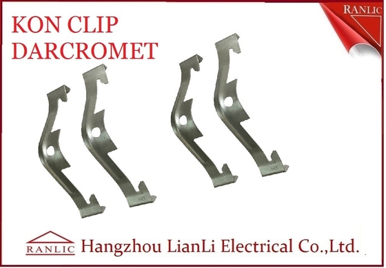 China Electro EMT galvanizado Conduit Fittings NINGÚN carrito Clip Kon Clip del acero de manganeso 65 proveedor