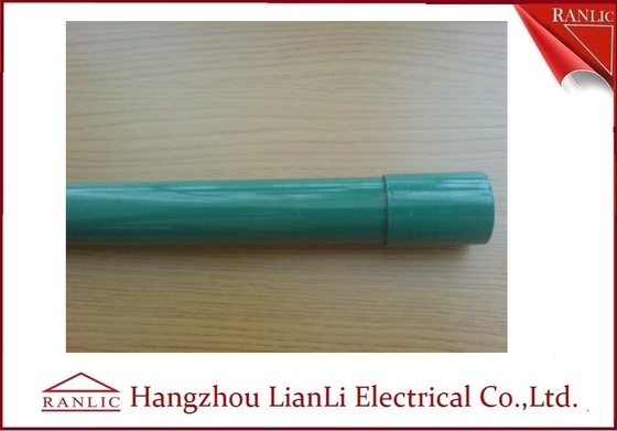 China El PVC de acero cubrió el acoplamiento eléctrico del tubo C/W del conducto y el casquillo plástico 3,05 metros proveedor