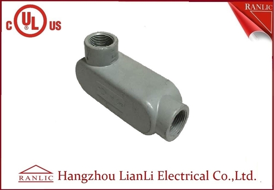 China El gris 3/4 pulgada el PVC rígido de aluminio del cuerpo del conducto de 1 pulgada cubrió el hilo femenino proveedor