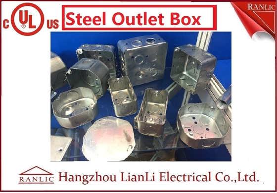 China La UL eléctrica de las cajas de 1m m del conducto del metal 1.6m m cuadrado de encargo de la caja enumeró proveedor