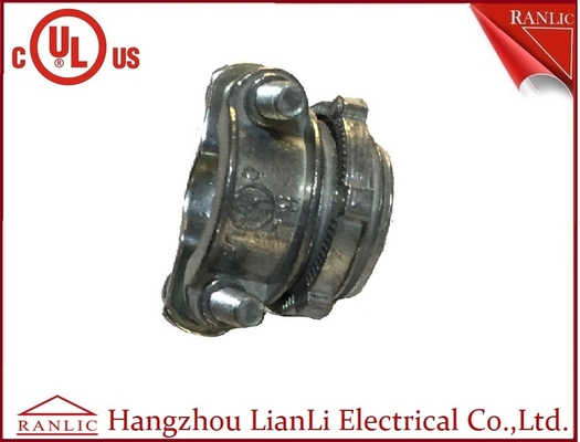 China Conexión de los accesorios de conexión eléctricos de cobre amarillo del conector de Glad Zinc Die Casting Romex proveedor