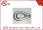 Eslabón giratorio de acero inoxidable Ring Hanger de la abrazadera para Rod roscado, 3/6 pulgadas proveedor