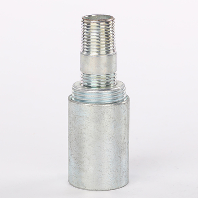 Clampada de cable de CA flexible de 3/8&quot; conector doble dúplex Snap-In de zinc de fundición a presión 1/2&quot; garganta para caja de salida proveedor