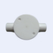 Uso bidireccional de la pieza del conducto del PVC de la caja de conexiones de UPVC y del tornillo de las colocaciones 20m m 25m m proveedor