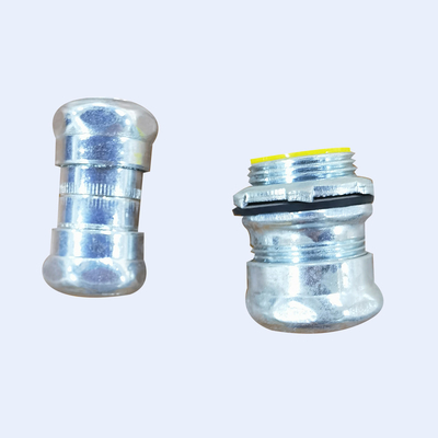 Pvc aislado EMT Compression Connector Coupling 3&quot; 4&quot; electro galvanizado proveedor