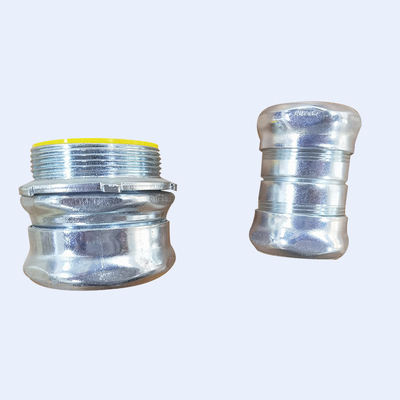 Pvc aislado EMT Compression Connector Coupling 3&quot; 4&quot; electro galvanizado proveedor