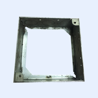 Altura prefabricada del anillo 54M M de la extensión de la caja del metal del conducto del octágono proveedor