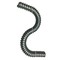 3/4&quot; PVC hermético del gris de la bobina de la inmersión caliente del conducto del metal flexible cubrió proveedor