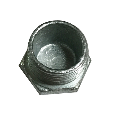 Diámetro galvanizado 20M M del reductor del buje del tubo de la inmersión caliente del hierro maleable proveedor
