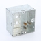 1.2M M 1.60M M cubren con cinc la caja de mercado de acero plateada del cuadrado que se resume el anillo del fango de la caja proveedor