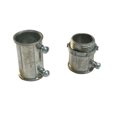 4 la UL plateada color plata azul de la pulgada EMT Coupling Electro Galvanized enumeró proveedor
