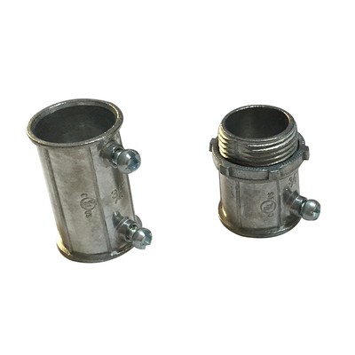 4 la UL plateada color plata azul de la pulgada EMT Coupling Electro Galvanized enumeró proveedor