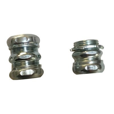 4 la UL plateada color plata azul de la pulgada EMT Coupling Electro Galvanized enumeró proveedor