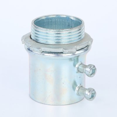 3/4&quot; electro del conector de Emt galvanizado con la UL de acero de la tuerca de fijación del tornillo enumeró proveedor
