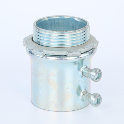 3/4&quot; electro del conector de Emt galvanizado con la UL de acero de la tuerca de fijación del tornillo enumeró proveedor