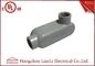 El PVC estándar de la UL cubrió el cuerpo de aluminio con los tornillos, color del conducto de LL del gris proveedor