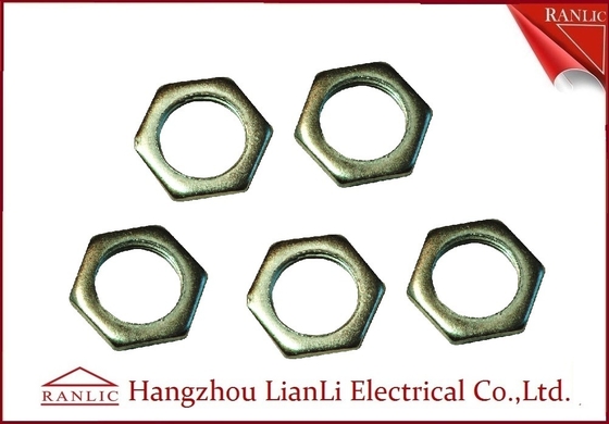 La inmersión caliente de acero galvanizó la tuerca de fijación de acero BS4568 BS 31 roscó la cabeza hexagonal proveedor